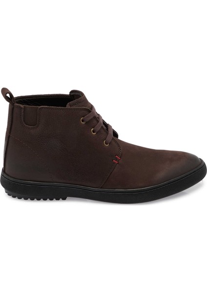 Kahve Hakiki Nubuk Deri Erkek Casual Bot - E24K1BT56994-A39 modelleri