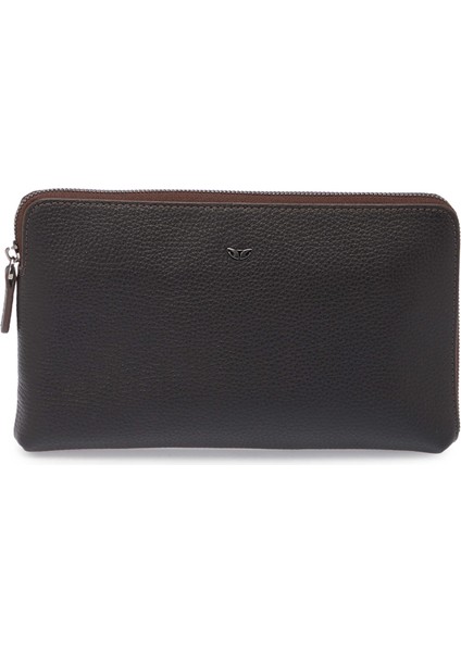 Kahve Hakiki Deri Erkek Portföy Çantası - S1PC00021517-A42