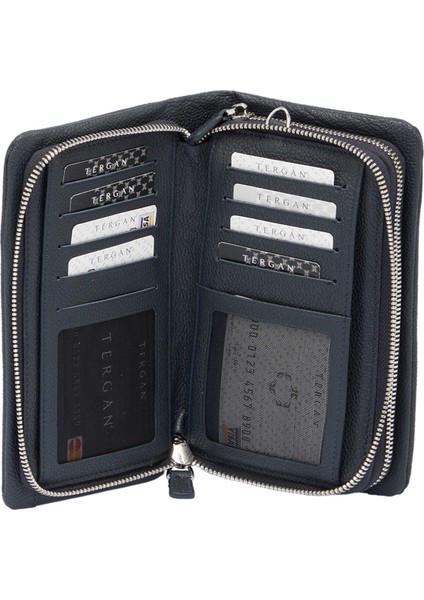 Lacivert Hakiki Deri Unisex Portföy Çantası - S1PC00002197-U6H indirimleri