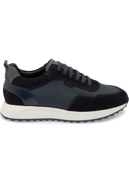 Lacivert Hakiki Deri Erkek Sneaker - E24S1AY57068-W32 modelleri