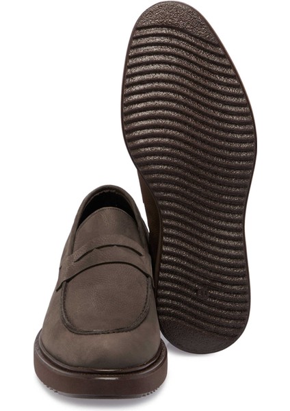 Kum Hakiki Deri Erkek Casual Ayakkabı - E24S1AY56944-B21 fırsatları