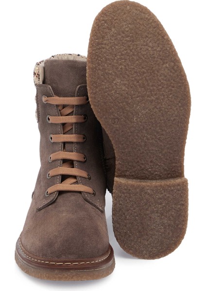 Vizon Hakiki Süet Deri Kadın Casual Bot - K24K1BT67661-A02 fırsatları