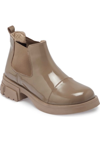 Vizon Hakiki Rugan Deri Kadın Casual Bot - K24K1BT67635-A81