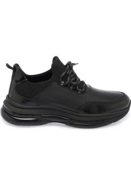 Siyah Hakiki Deri Erkek Sneaker - E24S1AY57057-U63 modelleri