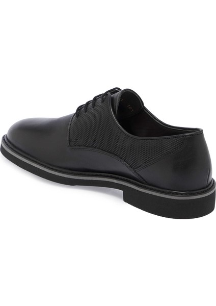 Siyah Hakiki Deri Erkek Klasik Ayakkabı - E24S1AY56953-A23 fiyatları