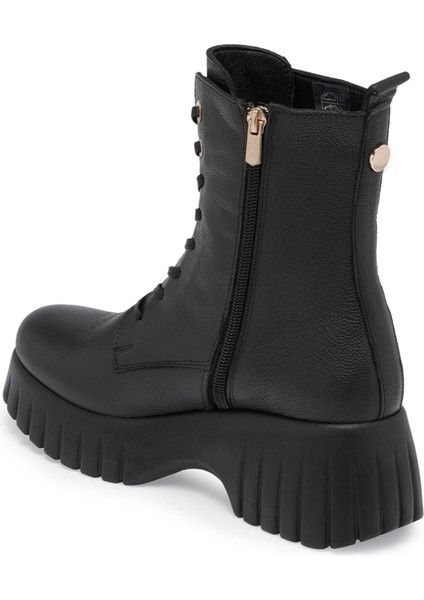 Siyah Hakiki Deri Kadın Casual Bot - K24K1BT67690-A41 fiyatları