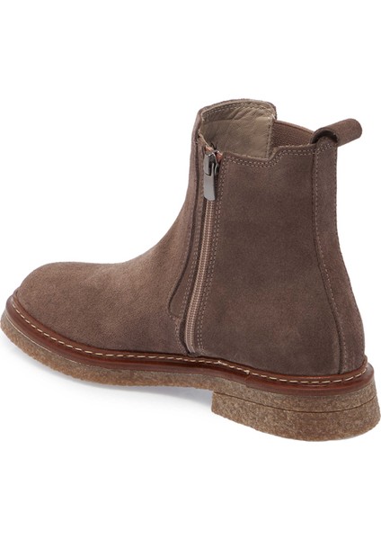Vizon Hakiki Süet Deri Kadın Casual Bot - K24K1BT67662-A02 fiyatları
