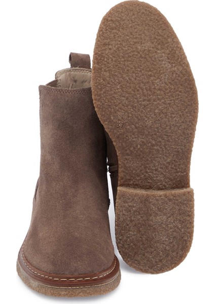 Vizon Hakiki Süet Deri Kadın Casual Bot - K24K1BT67662-A02 fırsatları