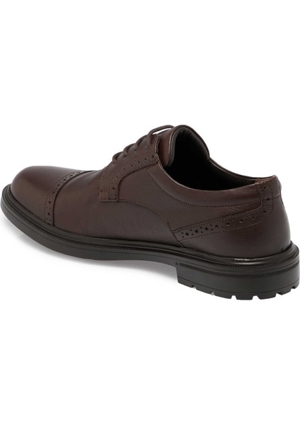 Kahve Hakiki Deri Erkek Klasik Ayakkabı - E24S1AY57092-A24 fiyatları