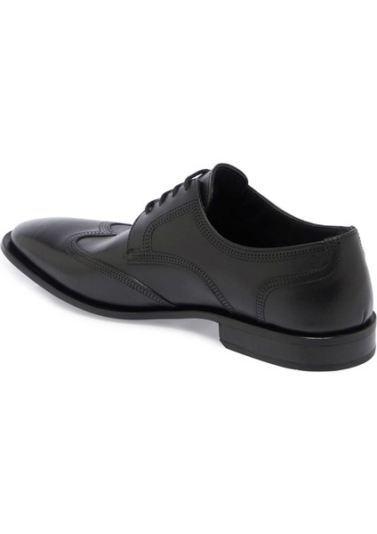 Siyah Hakiki Deri Erkek Klasik Ayakkabı - E24S1AY57105-A43 fiyatları