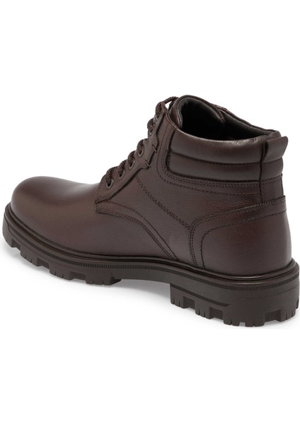Kahve Hakiki Nubuk Deri Erkek Casual Bot - E24K1BT57086-A42 fiyatları
