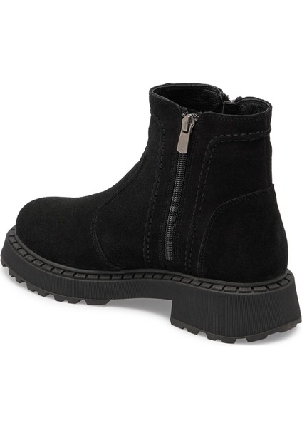 Siyah Hakiki Süet Deri Kadın Casual Bot - K24K1BT67557-A01 fiyatları