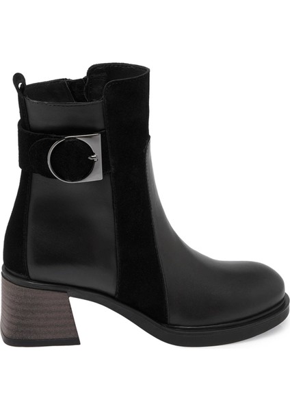 Siyah Hakiki Deri Kadın Casual Bot - K24K1BT67561-F49 modelleri