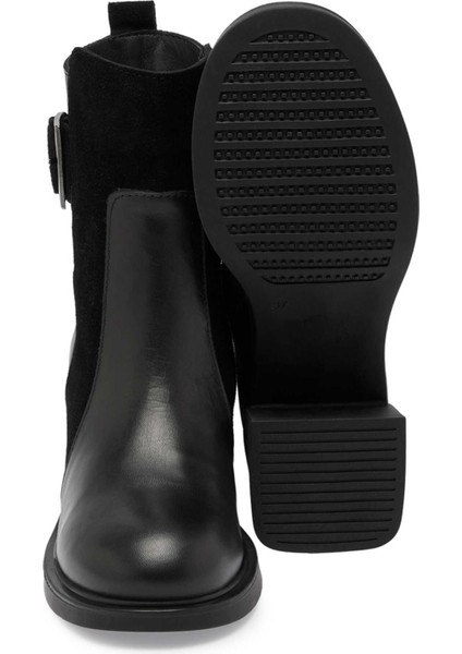 Siyah Hakiki Deri Kadın Casual Bot - K24K1BT67561-F49 fırsatları