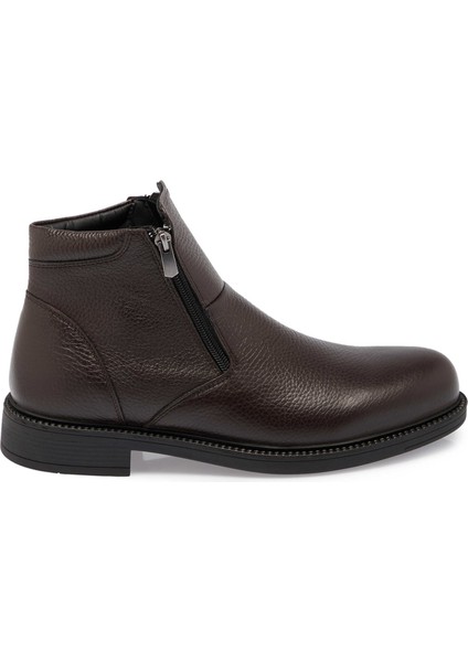 Kahve Hakiki Deri Erkek Casual Bot - E24K1BT56995-A42 modelleri