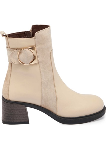Bej Hakiki Deri Kadın Casual Bot - K24K1BT67561-U49 modelleri