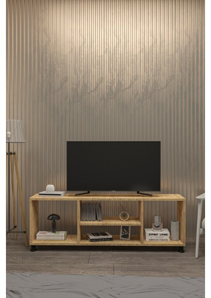 Tv Ünitesi,televizyon Sehpası Luna 160 cm Portatif Minifix Kurulum