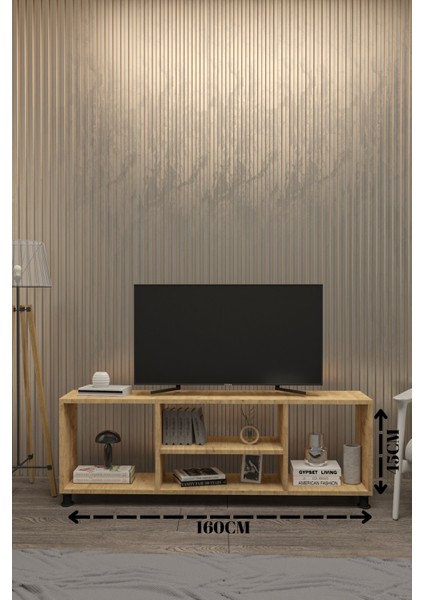 Tv Ünitesi,televizyon Sehpası Luna 160 cm Portatif Minifix Kurulum modelleri