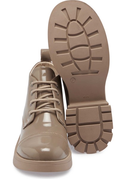 Vizon Hakiki Rugan Deri Kadın Casual Bot - K24K1BT67634-A81 fırsatları