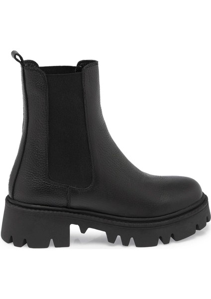 Siyah Hakiki Deri Kadın Casual Bot - K24K1BT67622-A41 modelleri