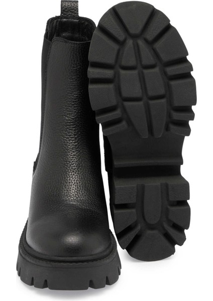 Siyah Hakiki Deri Kadın Casual Bot - K24K1BT67622-A41 fırsatları