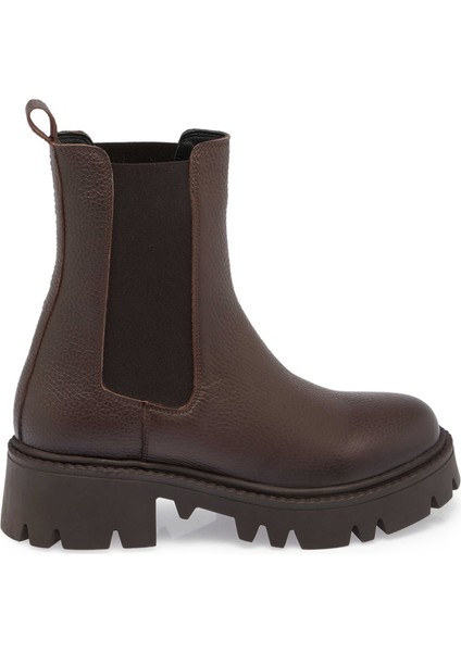 Kahve Hakiki Deri Kadın Casual Bot - K24K1BT67622-A42 modelleri