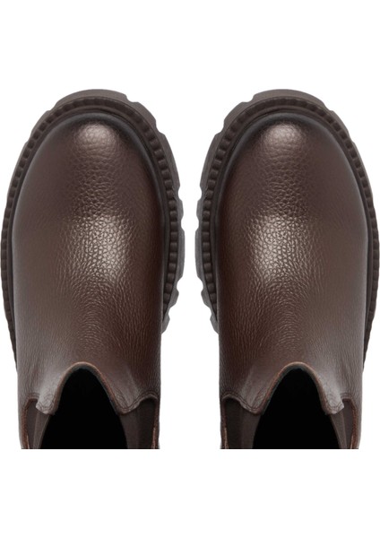 Kahve Hakiki Deri Kadın Casual Bot - K24K1BT67622-A42 indirimleri