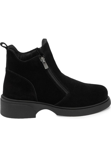 Siyah Hakiki Süet Deri Kadın Casual Bot - K24K1BT67560-A01 modelleri