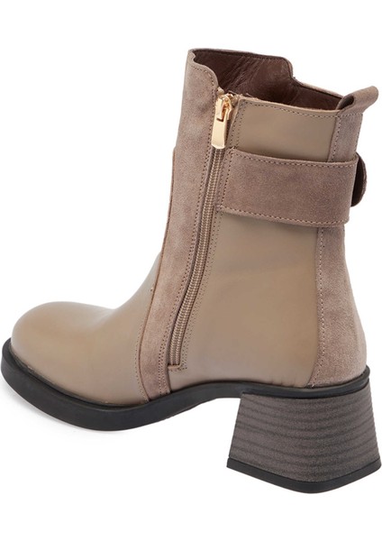 Vizon Hakiki Deri Kadın Casual Bot - K24K1BT67561-F50 fiyatları