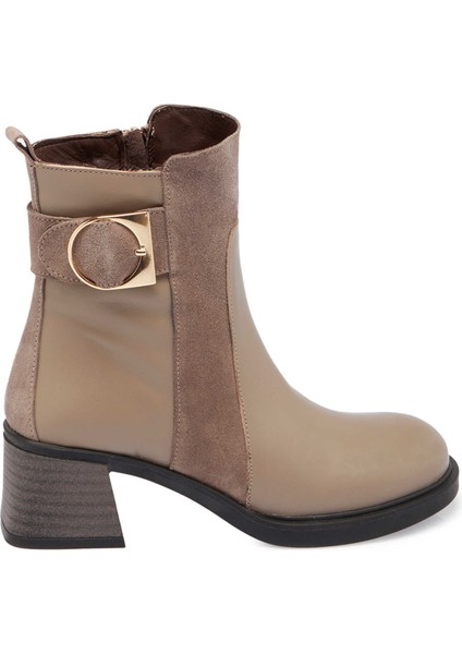 Vizon Hakiki Deri Kadın Casual Bot - K24K1BT67561-F50 modelleri