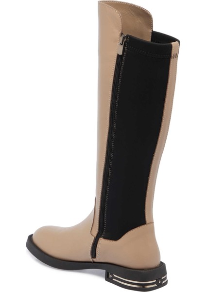 Vizon Deri-Tekstil Kadın Klasik Çizme - K24K1CM67660-A44 fiyatları