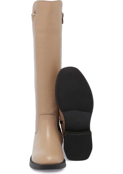 Vizon Deri-Tekstil Kadın Klasik Çizme - K24K1CM67660-A44 fırsatları