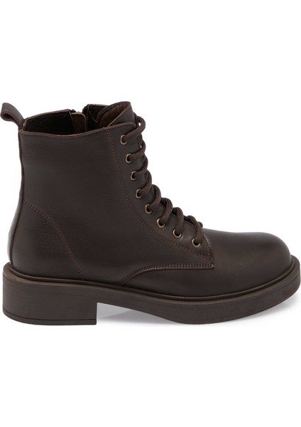 Kahve Hakiki Deri Kadın Casual Bot - K24K1BT67565-A24 modelleri
