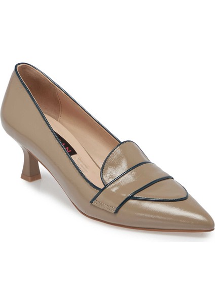 Vizon Hakiki Rugan Deri Kadın Stiletto - K24S1AY67514-A81