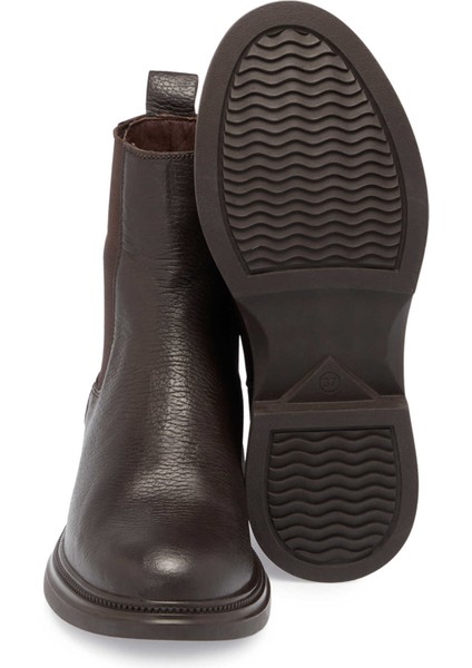 Kahve Hakiki Deri Kadın Casual Bot - K24K1BT67676-A42 fırsatları