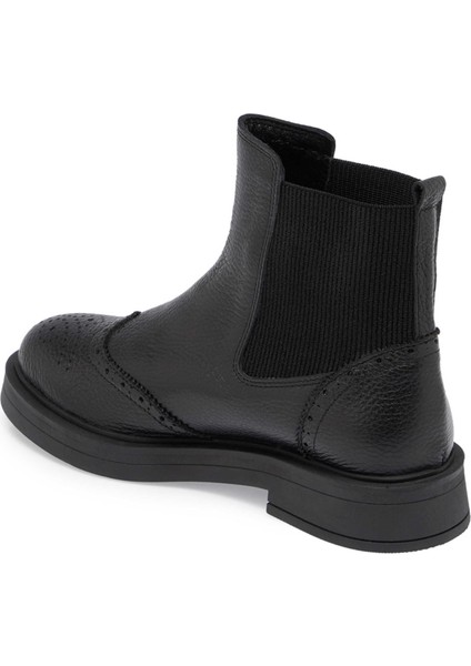 Siyah Hakiki Deri Kadın Casual Bot - K24K1BT67616-A41 fiyatları