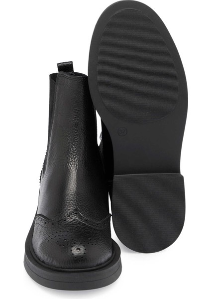 Siyah Hakiki Deri Kadın Casual Bot - K24K1BT67616-A41 fırsatları