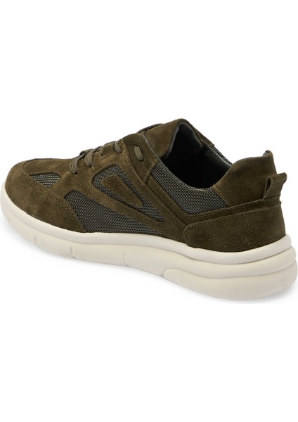 Haki Deri-Tekstil Kadın Sneaker - K24S1AY67644-J86 fiyatları