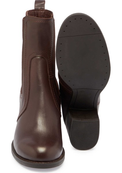 Kahve Hakiki Deri Kadın Klasik Bot - K24K1BT67527-A24 fırsatları