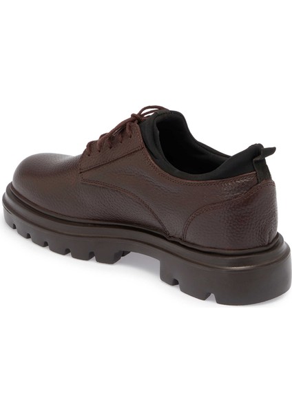 Kahve Hakiki Deri Erkek Casual Ayakkabı - E24S1AY57025-A42 fiyatları