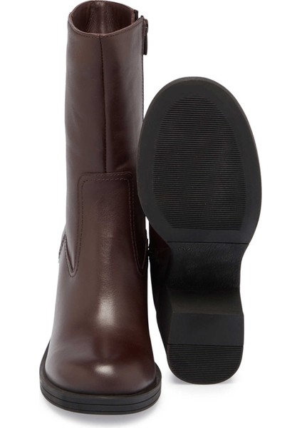 Kahve Hakiki Deri Kadın Klasik Bot - K24K1BT67551-A24 fırsatları