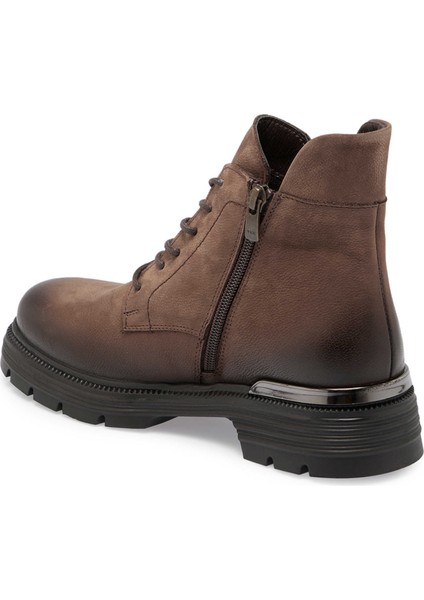 Vizon Hakiki Nubuk Deri Kadın Casual Bot - K24K1BT67652-A65 fiyatları