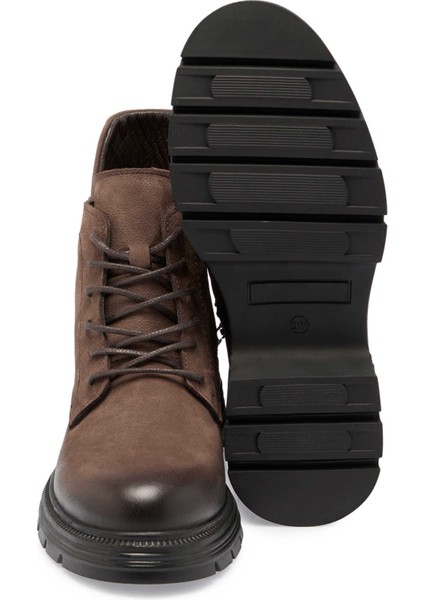 Vizon Hakiki Nubuk Deri Kadın Casual Bot - K24K1BT67652-A65 fırsatları