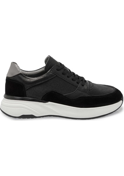 Siyah Hakiki Deri Erkek Sneaker - E24S1AY56935-A23 modelleri