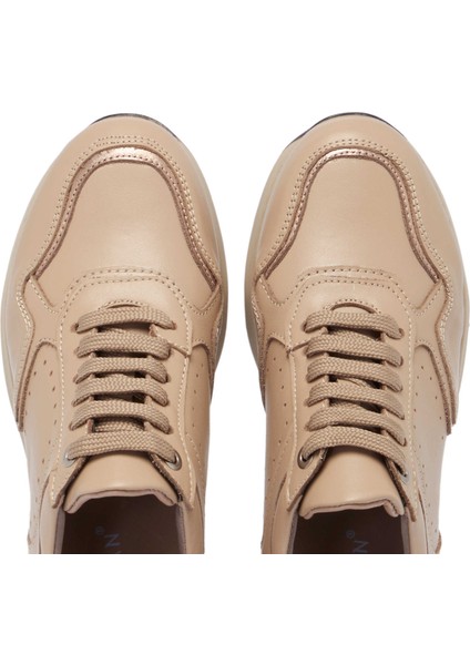 Vizon Hakiki Deri Kadın Sneaker - K24S1AY67724-A44 indirimleri
