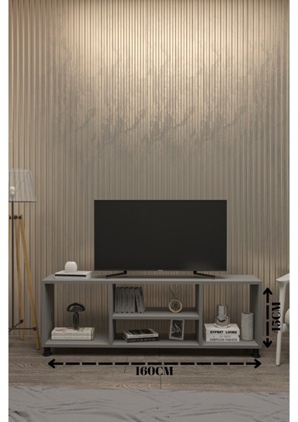 Tv Ünitesi,televizyon Sehpası Luna 160 cm Portatif Minifix Kurulum modelleri