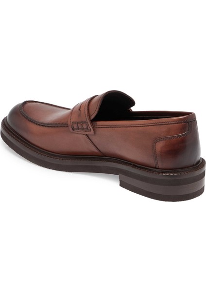 Taba Hakiki Deri Erkek Casual Ayakkabı - E24S1AY56972-X12 fiyatları