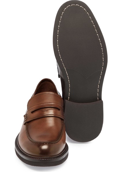 Taba Hakiki Deri Erkek Casual Ayakkabı - E24S1AY56972-X12 fırsatları