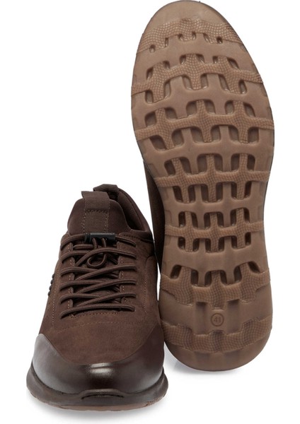 Kahve Hakiki Deri Erkek Casual Ayakkabı - E24S1AY57079-B37 fırsatları