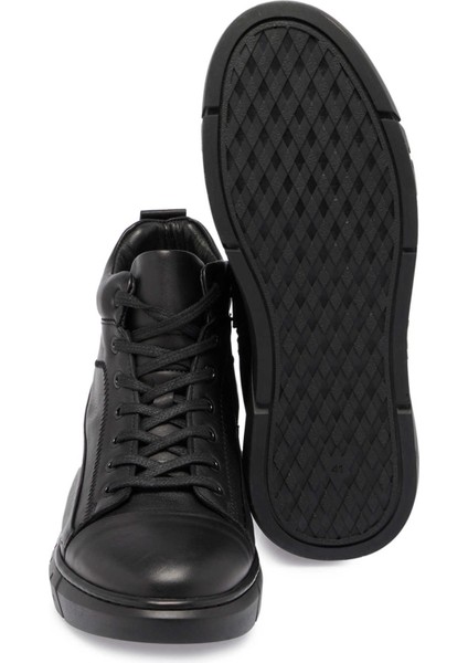 Siyah Hakiki Deri Erkek Casual Bot - E24K1BT57081-A23 fırsatları